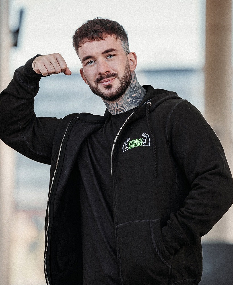 Mikina MgFitman petardy broski limited zipper